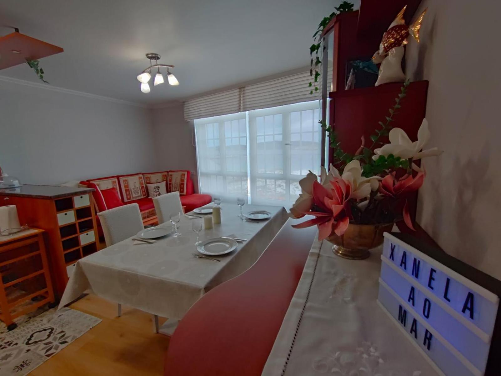 Apartamento Xanela O Mar Laxe Exterior foto